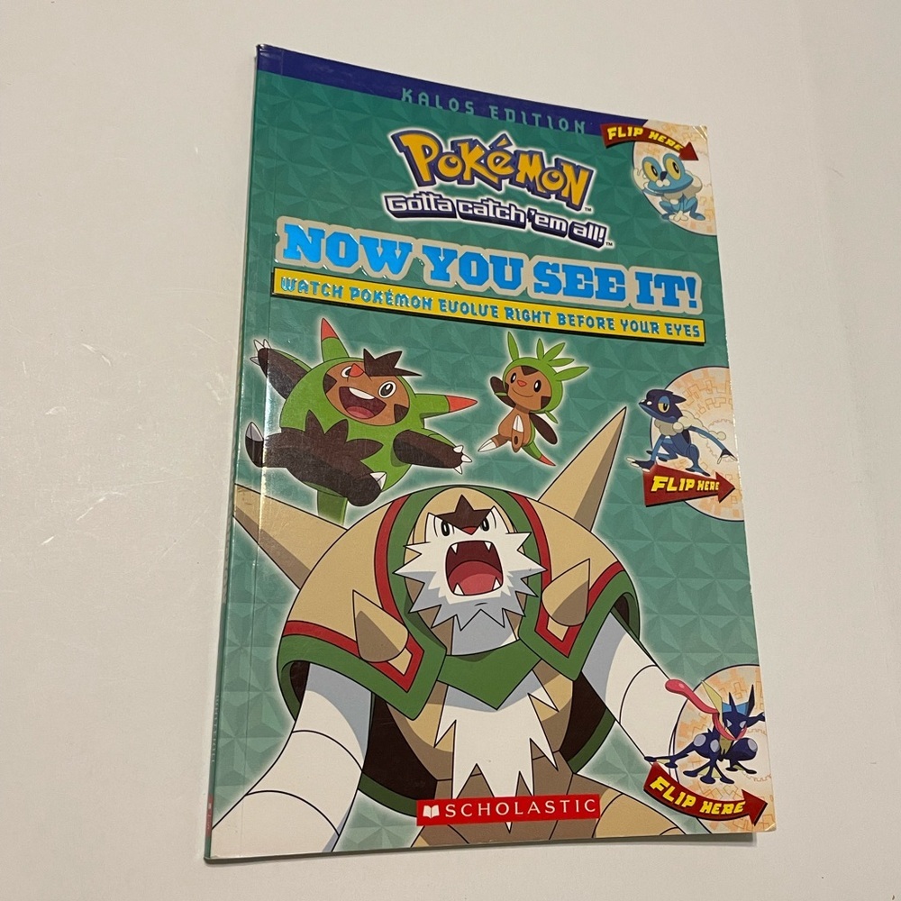 Now You See It! Kalos Edition (Pokemon) - Paperback By Scholastic 64 page